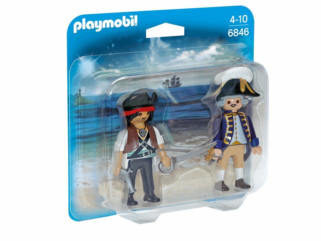 Amazon.com: Playmobil Pirate and Soldier Duo Pack : Toys & Games